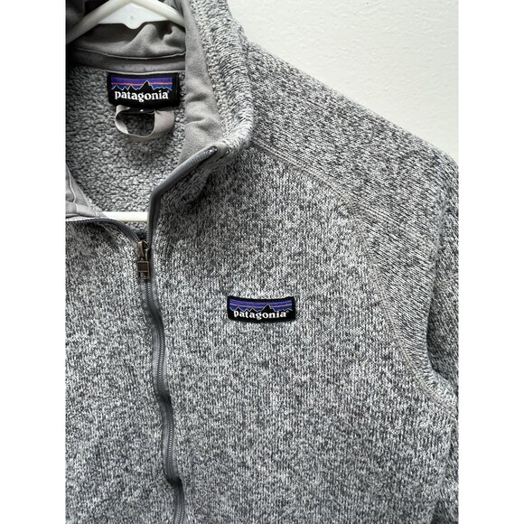 Patagonia Womens Gray Better Sweater Fleece Jacket Full Zip Size Small - Picture 3 of 7